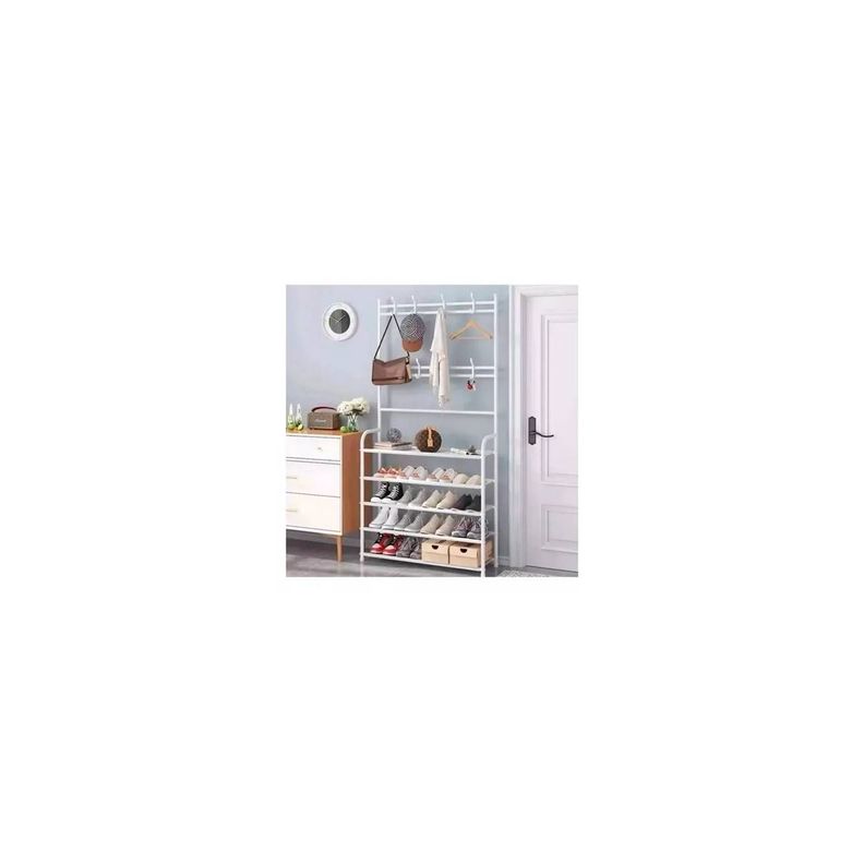 Organizador Zapatero Colgador 5 Niveles Blanco-1