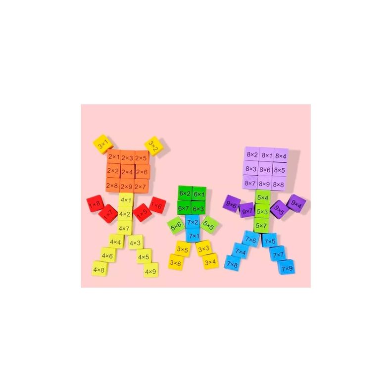 Tabla De Multiplicación De Matemáticas Para Niños-3