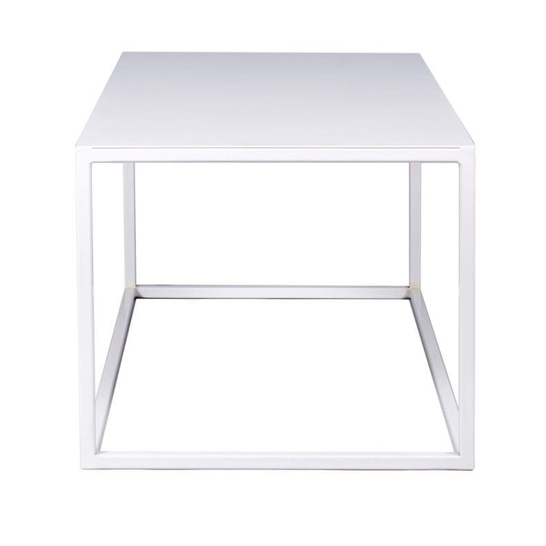 Mesa de Centro 80 Rectangular | Metal White-2