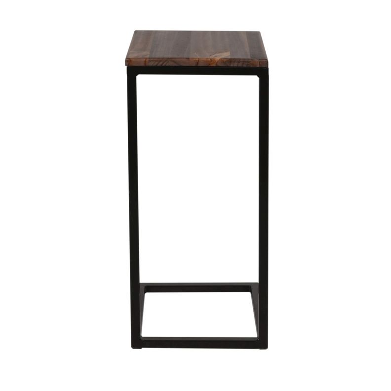 MESA LATERAL PISCOLERA 30│NEGRA LÍNEA TOFFEE-1