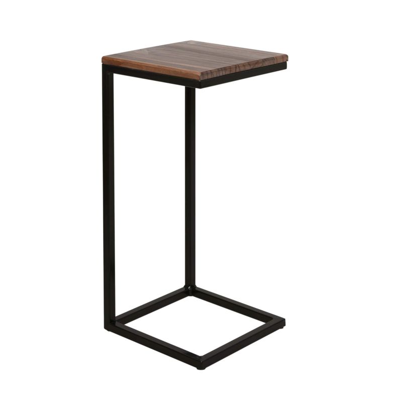MESA LATERAL PISCOLERA 30│NEGRA LÍNEA TOFFEE-2