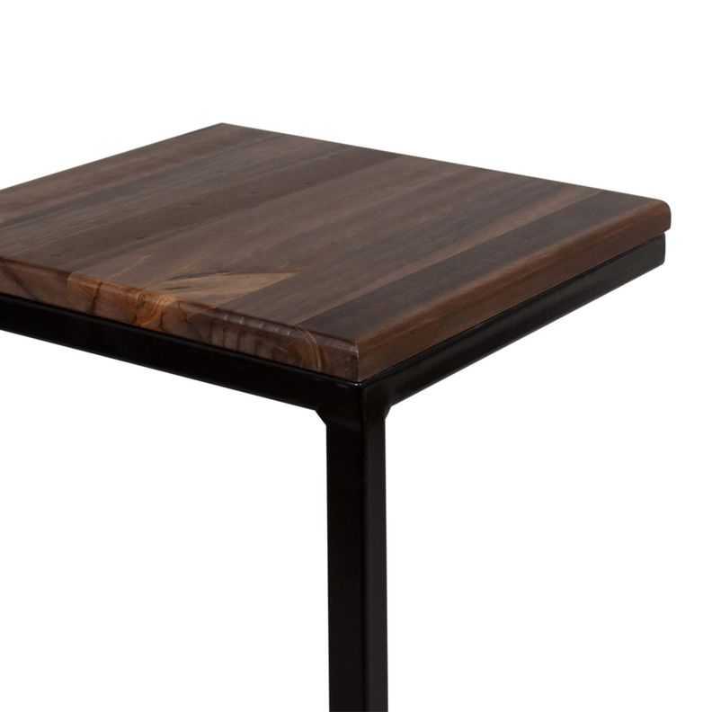 MESA LATERAL PISCOLERA 30│NEGRA LÍNEA TOFFEE-6