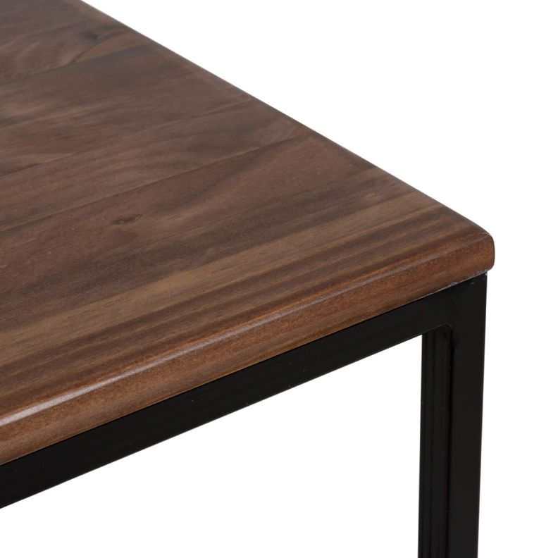 Mesa Lateral Altar 40 Negro Línea TOFFEE-3