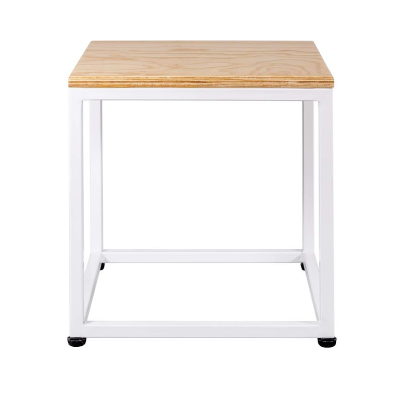 Mesa Lateral Cubo|Mima Blanca-4