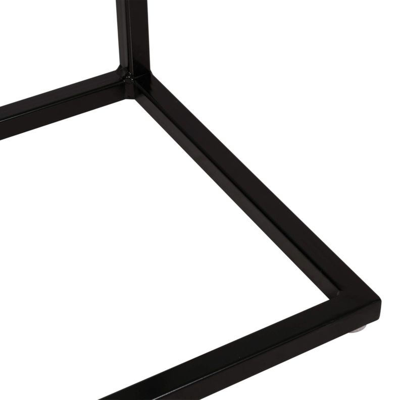 MESA LATERAL PISCOLERA 45 │NEGRO LÍNEA TOFFEE -7