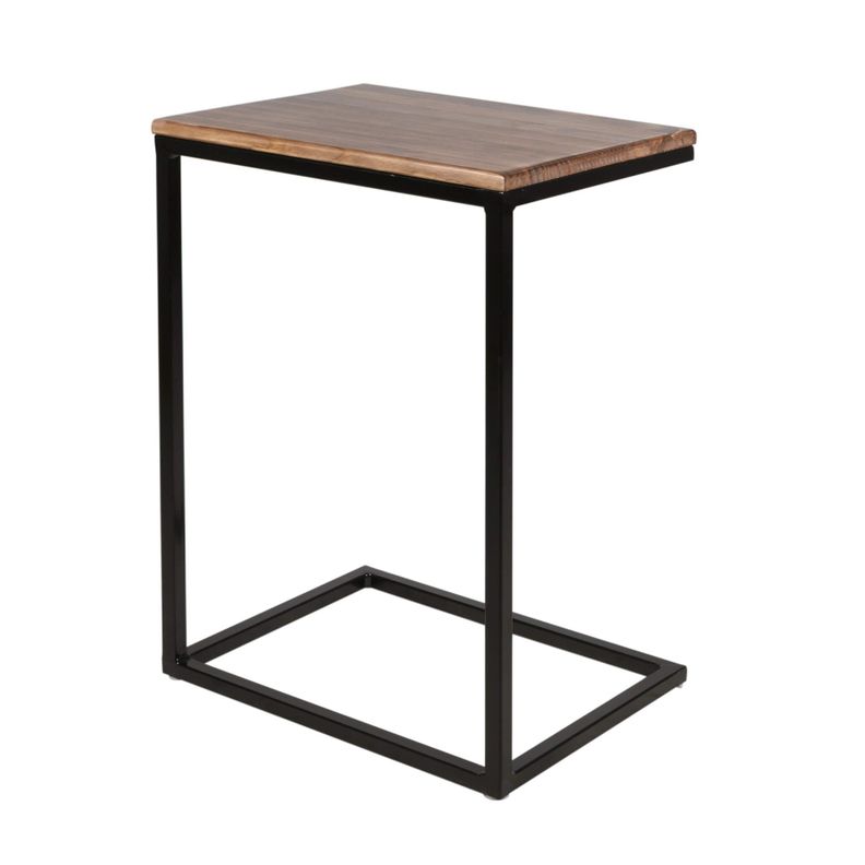MESA LATERAL PISCOLERA 45 │NEGRO LÍNEA TOFFEE -3