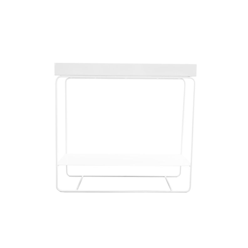 Plant Station 2 Niveles 80 | Metal White-0