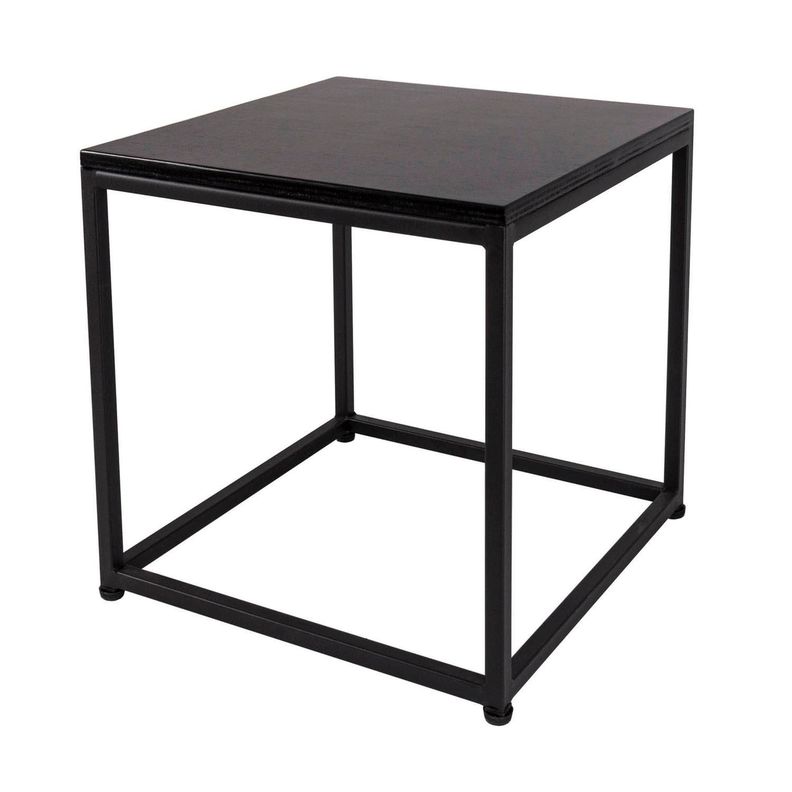Mesa Lateral Cubo| Black -0