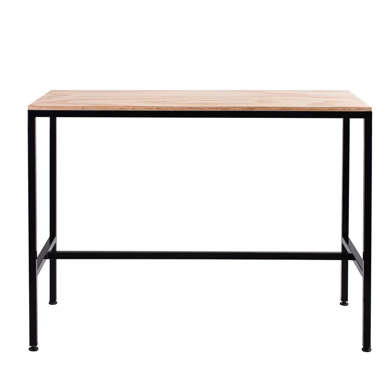 Mesa Comedor Tipo Bar Mima Negra-0