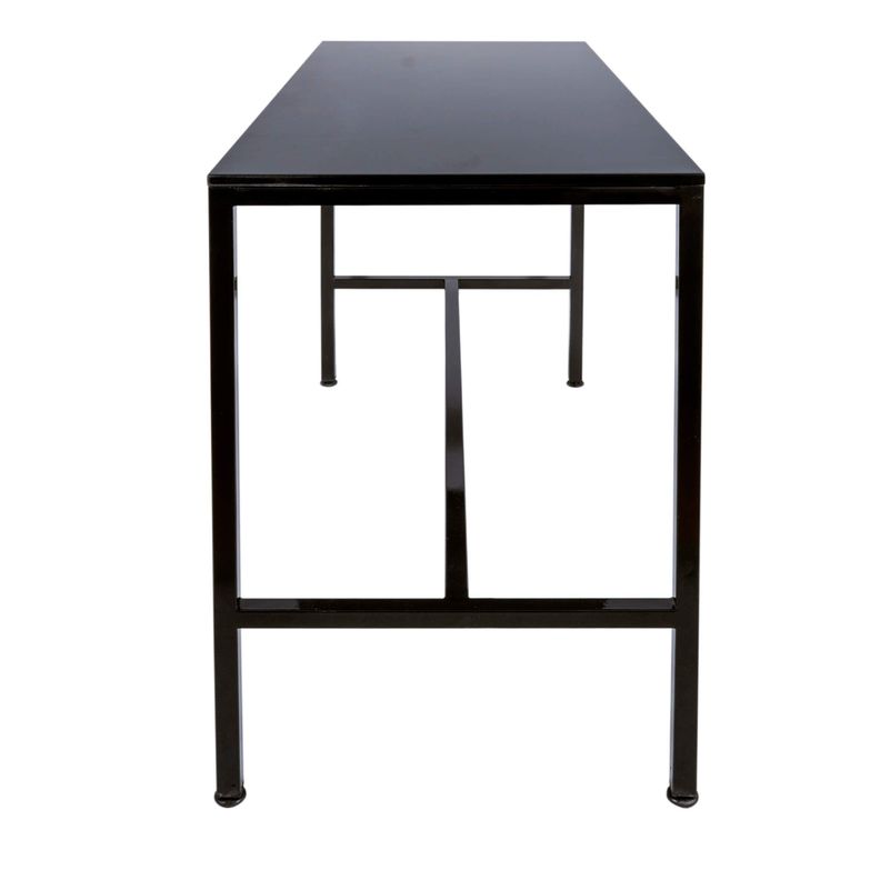 Mesa  Comedor Tipo Bar Black Negra-6