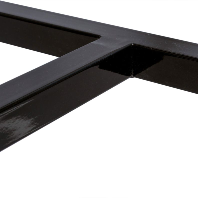 Mesa  Comedor Tipo Bar Black Negra-5