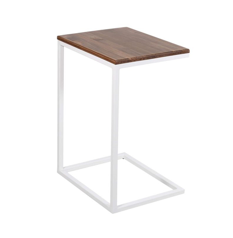 MESA LATERAL PISCOLERA 45 │BLANCO LÍNEA TOFFEE -3