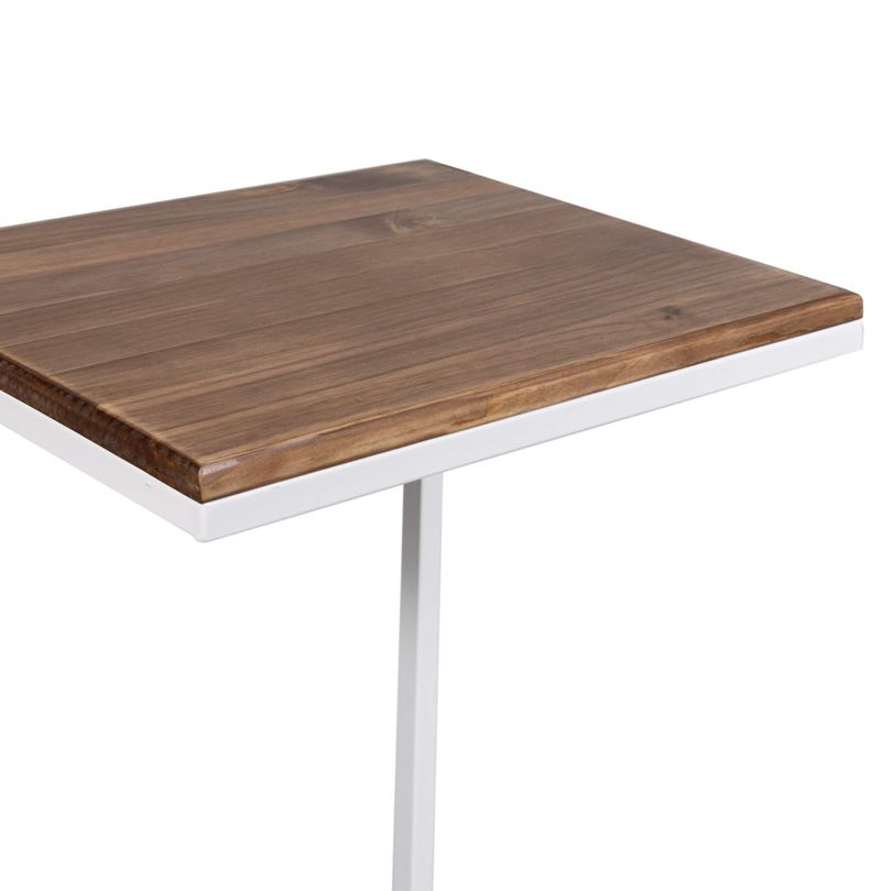 MESA LATERAL PISCOLERA 45 │BLANCO LÍNEA TOFFEE -5