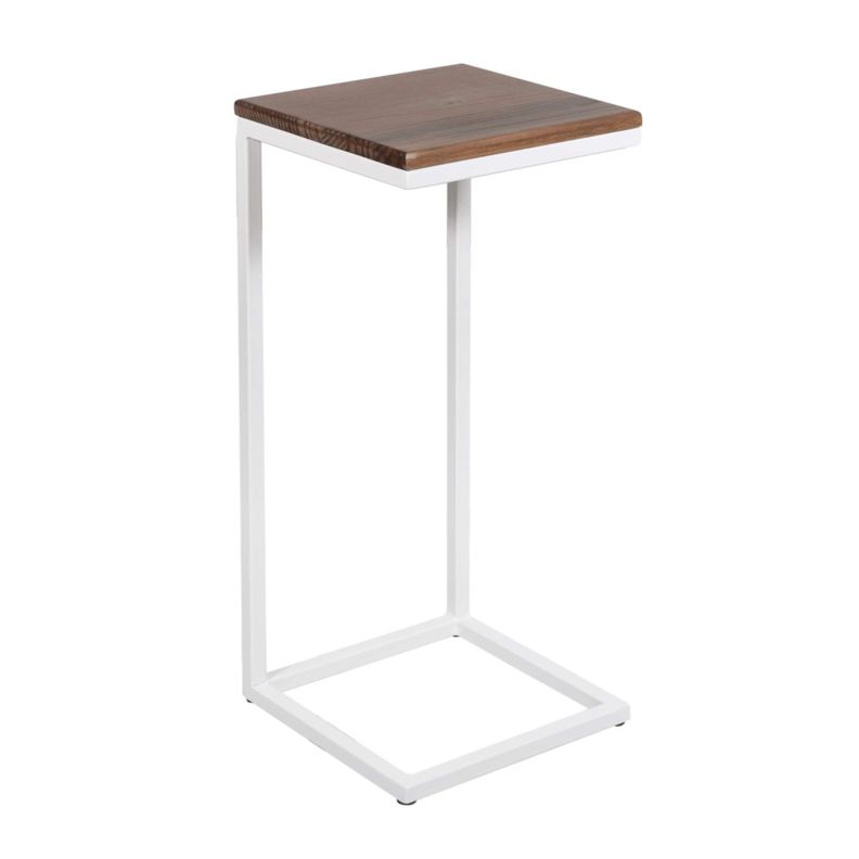 MESA LATERAL PISCOLERA 30│BLANCO LÍNEA TOFFEE -2