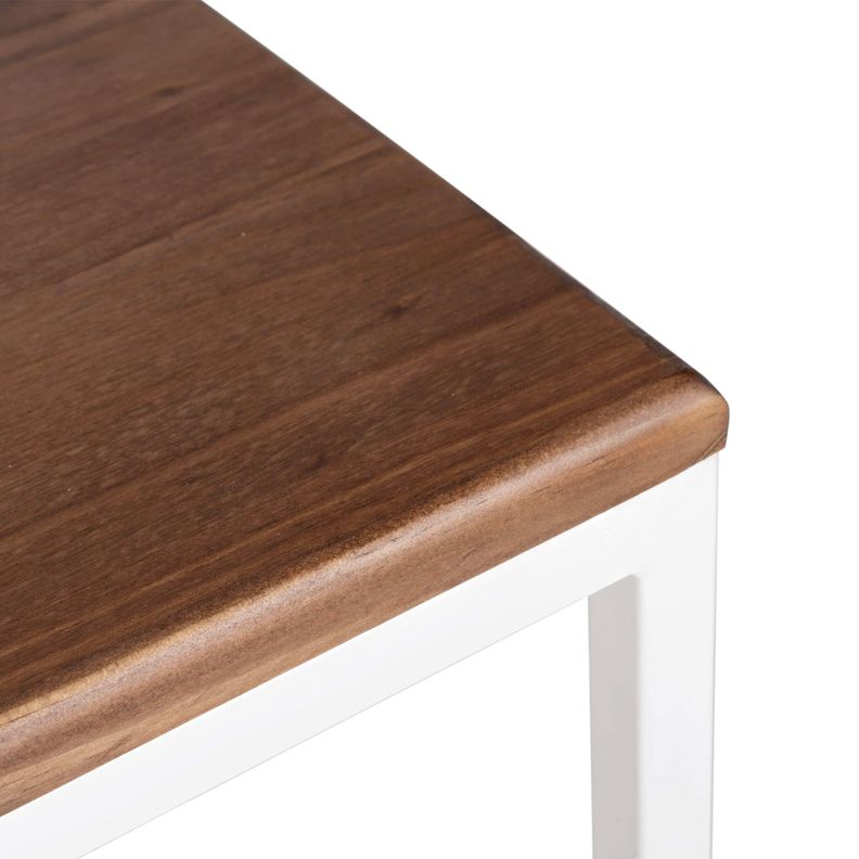 MESA DE CENTRO RECTANGULAR 80 BLANCO│LÍNEA TOFFEE -3