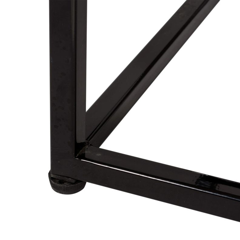 MESA DE CENTRO RECTANGULAR 80 NEGRA │LÍNEA TOFFEE -4