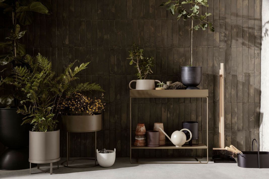Plant Station 2 Niveles 80 | Metal Olive-1