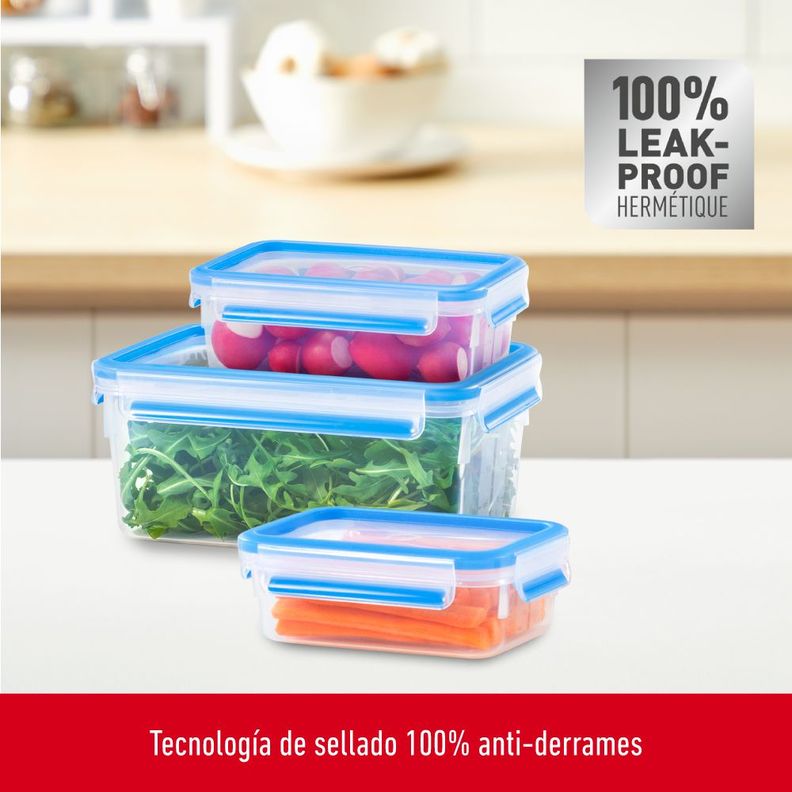 Contenedor de alimentos Masterseal Fresh Set 3 piezas-3