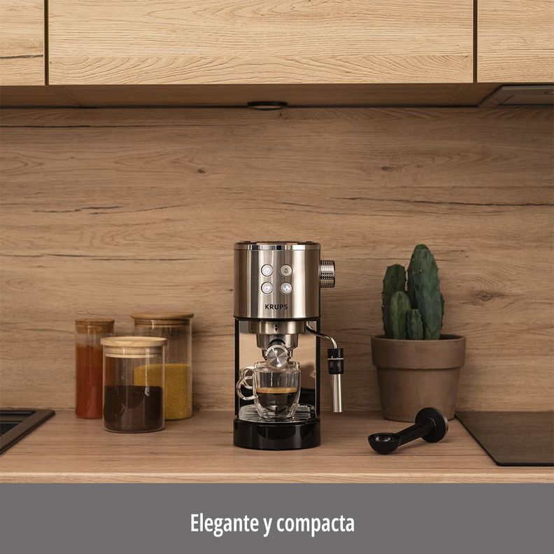 Cafetera Espresso Virtuoso Steam&Pump Krups XP444C10/BA0-3