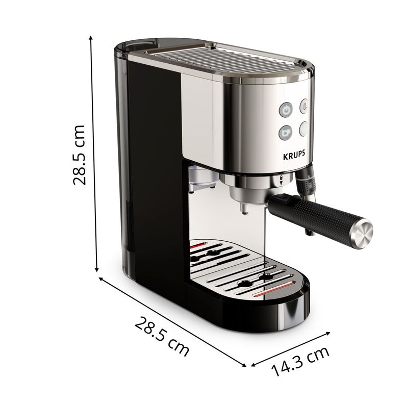 Cafetera Espresso Virtuoso Steam&Pump Krups XP444C10/BA0-7