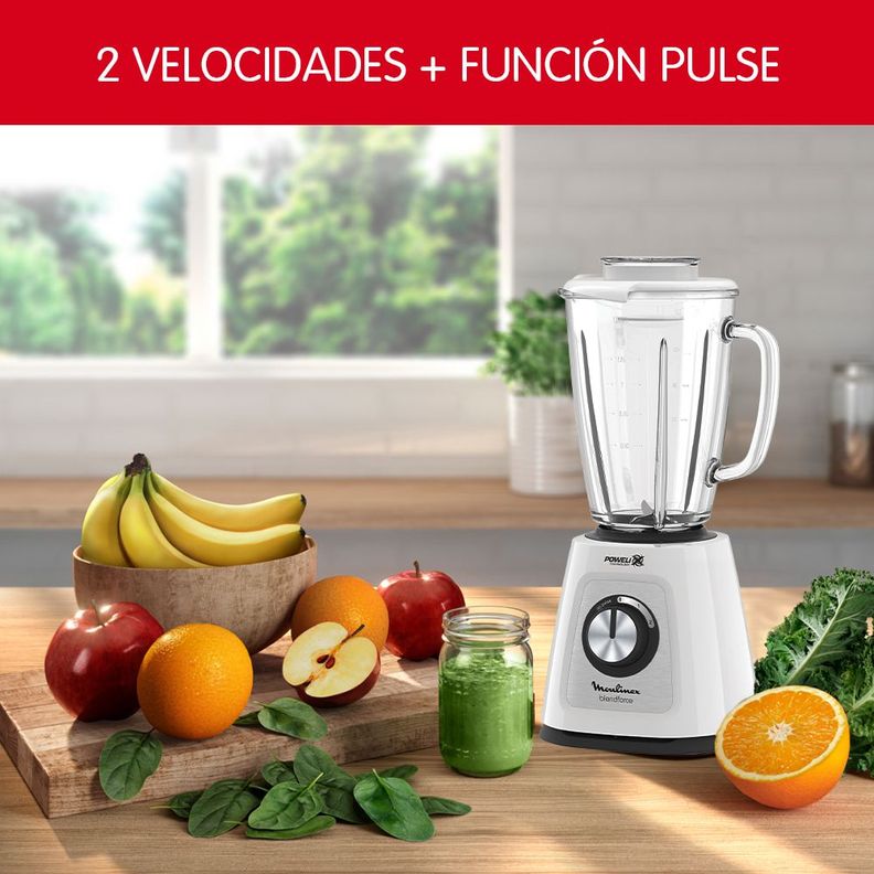 Licuadora Blendforce Blanco 2V + Pulse 800W-4