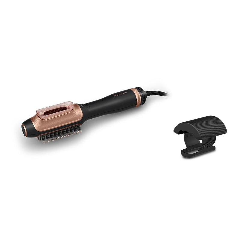 Cepillo de aire caliente y Secador de pelo 2 en 1 Reverso Negro Rowenta