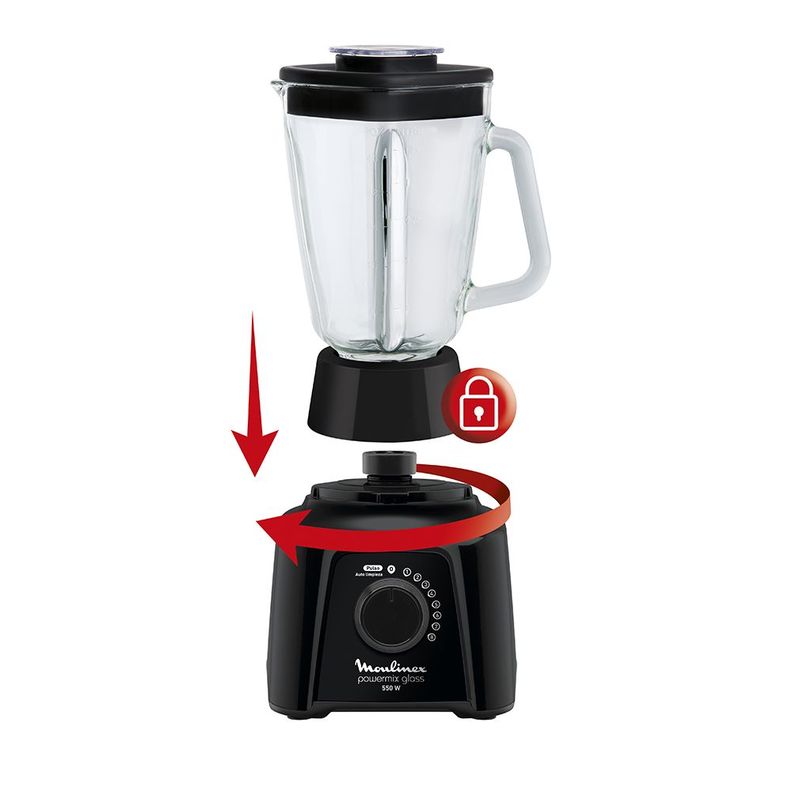 Licuadora Powermix 8V + Pulse 550W LN289855-5
