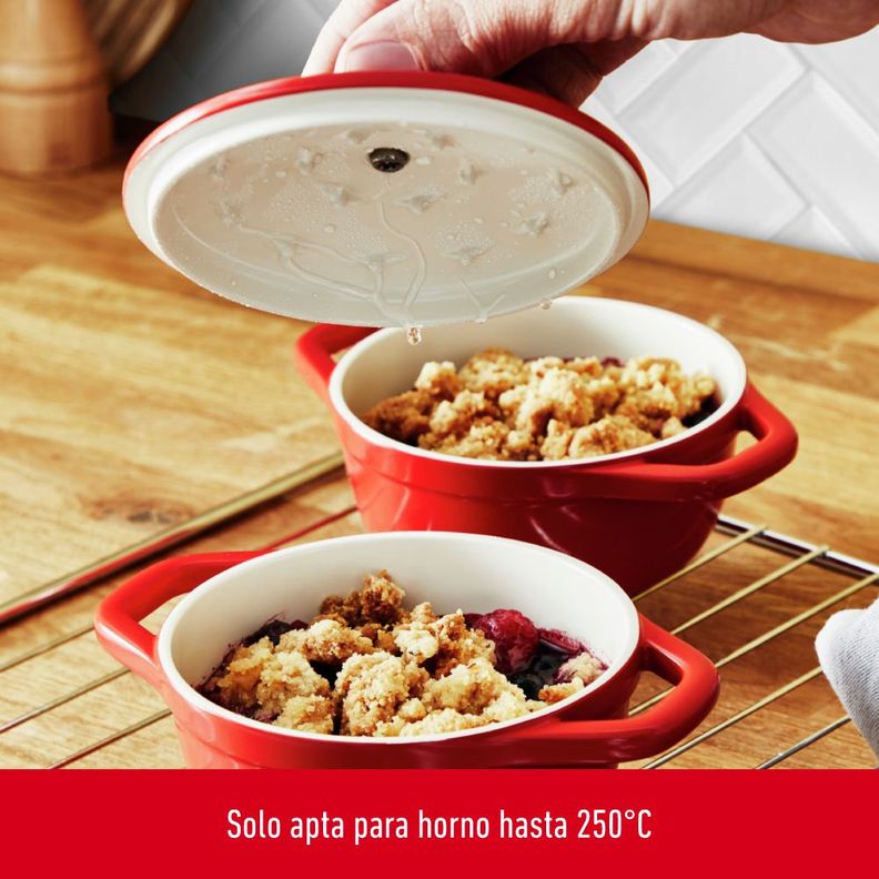 Set 2 Mini-Cocotte Air 11 cm-4
