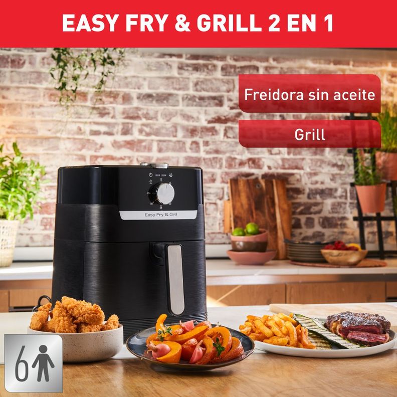 Freidora de Aire Easy Fry & Grill Mecánica 4,2L-1