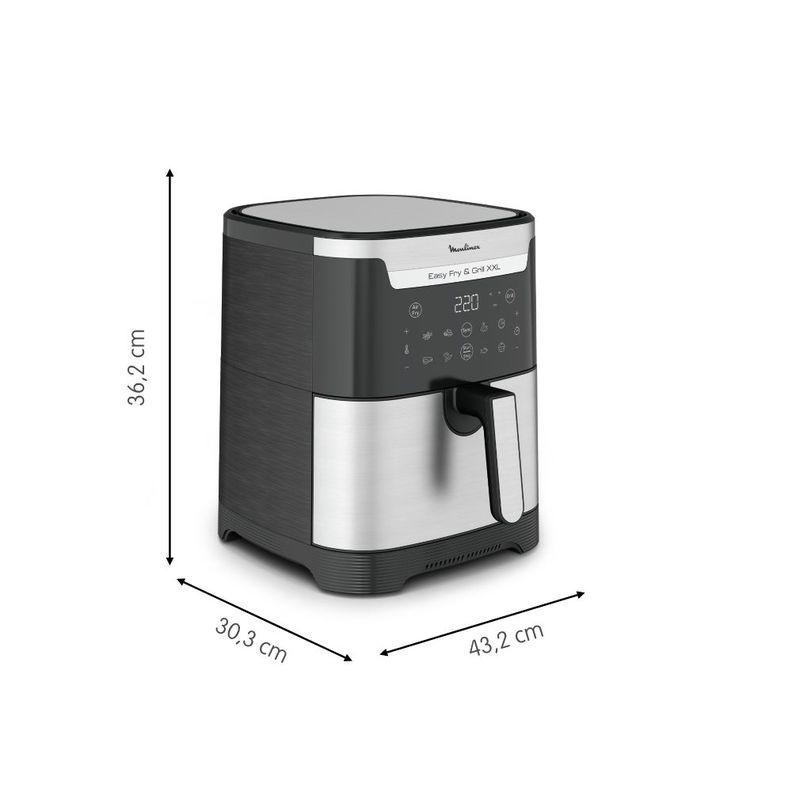 Freidora de Aire Easy Fry & Grill XXL 6,5L Sync-8