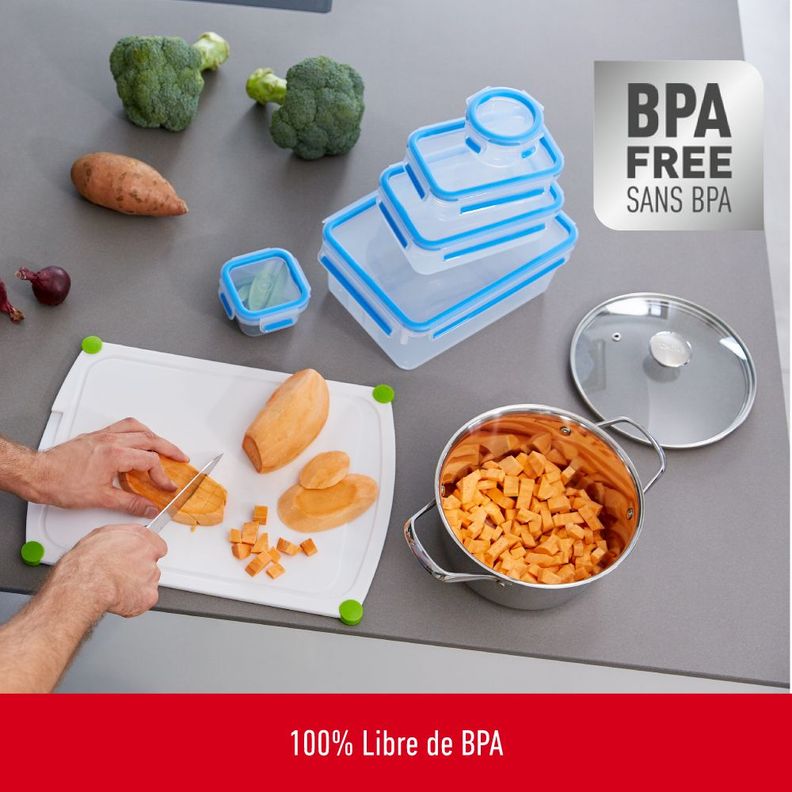 Contenedor de alimentos Masterseal Fresh Set 5 piezas 0,15/0,25/0,55/1,0/3,70L-1
