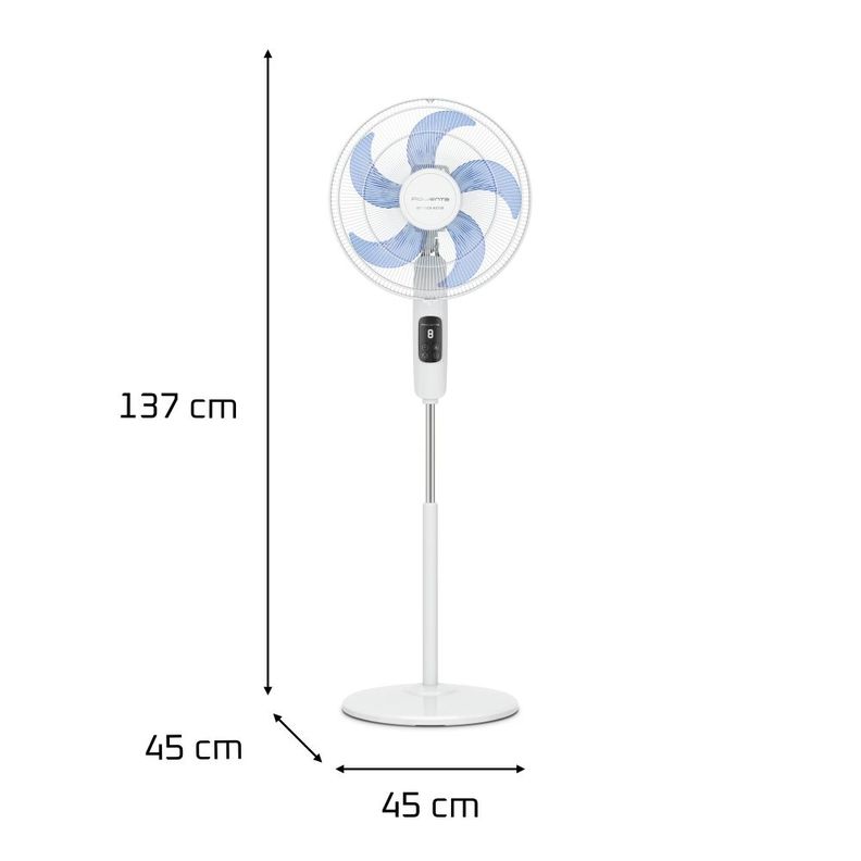 Ventilador pedestal Turbo Silence Fan 16'' 32 W Rowenta-6