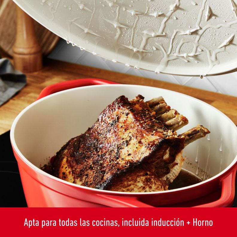 Olla Cocotte Ovalada Air 30x23 cm -2