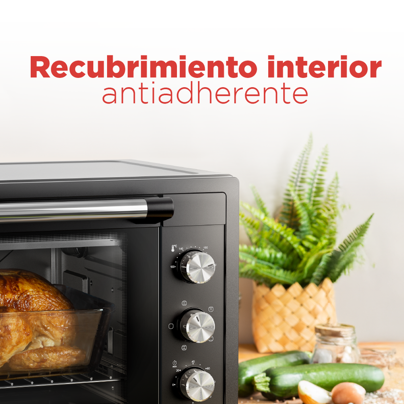 Horno Eléctrico Moulinex 40L 2000W-5