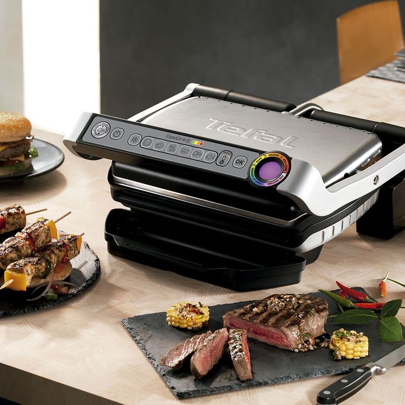 Parrilla eléctrica inteligente Optigrill 2000W Antiadherente GC712D12-4