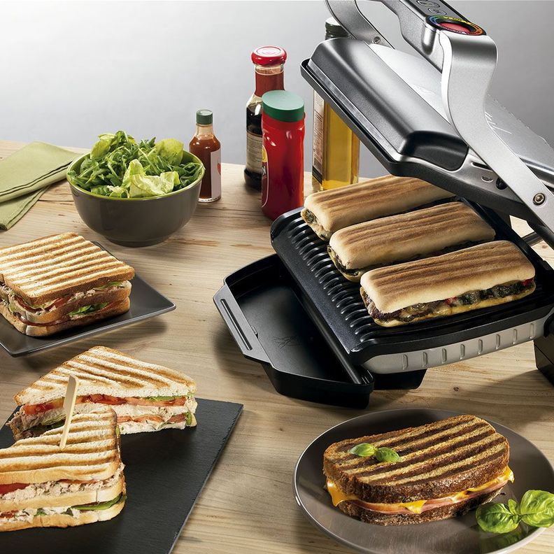 Parrilla eléctrica inteligente Optigrill 2000W Antiadherente GC712D12-6