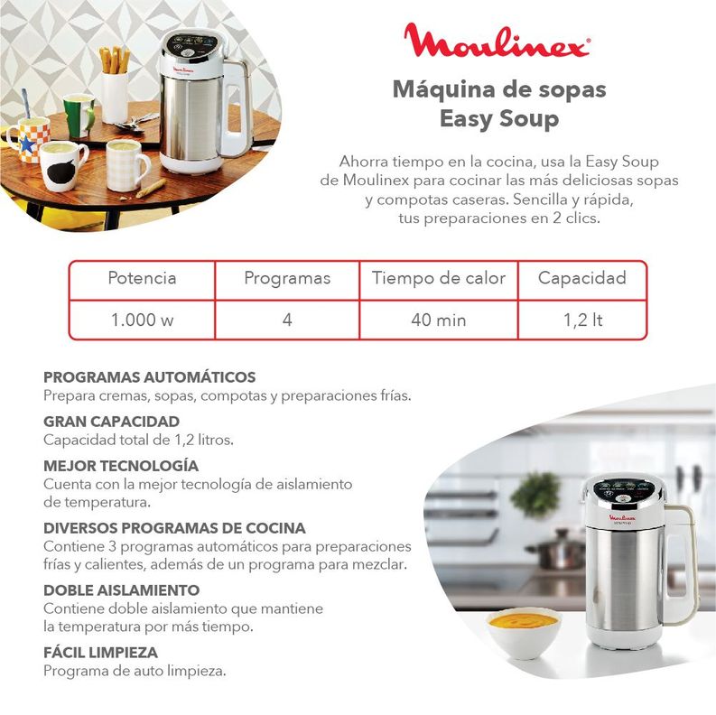 Máquina de Sopa Easy Soup LM841110-1