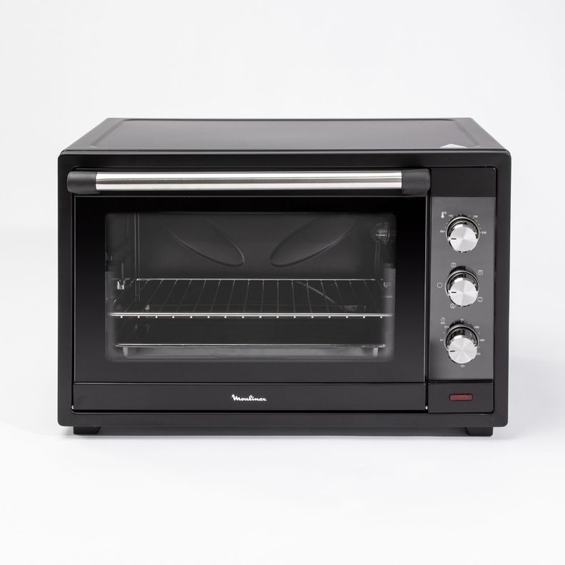 Horno Electrico Moulinex 60L con funcion Freidora de Aire Negro