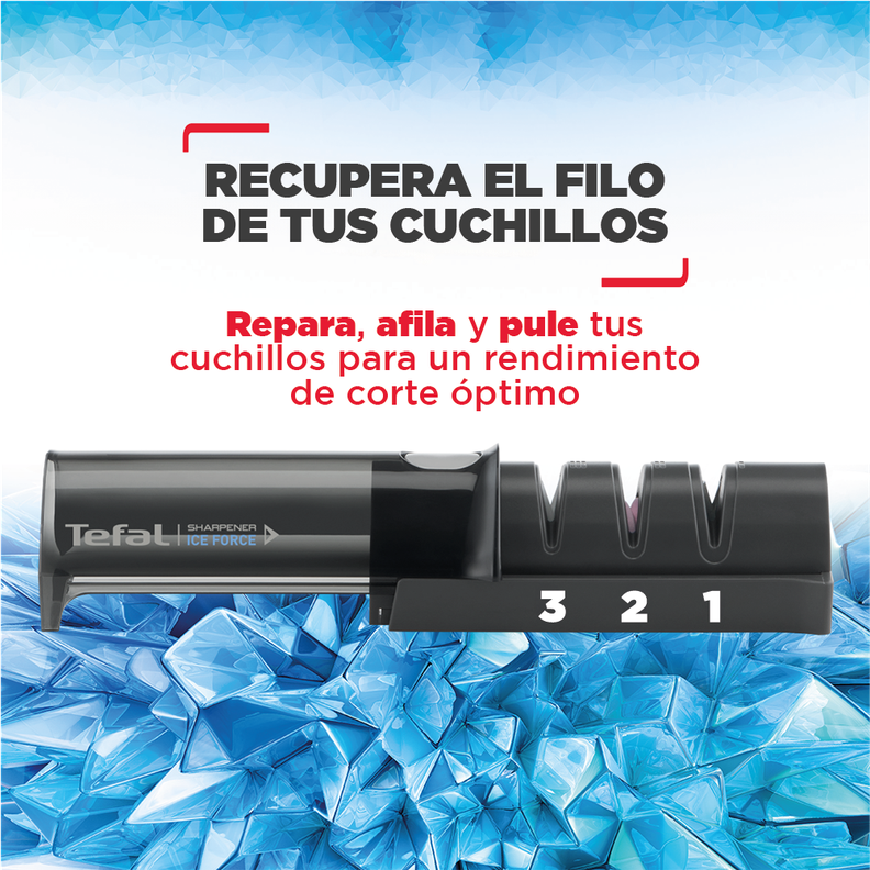 Afilador 12,5X5,9 cm Ice Force Tefal-1