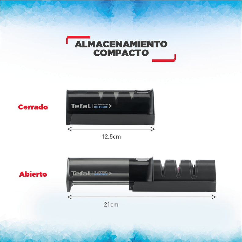 Afilador 12,5X5,9 cm Ice Force Tefal-4