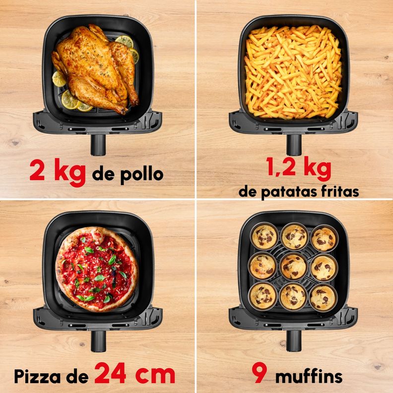 Freidora de Aire Easy Fry Mega 7,5L-5