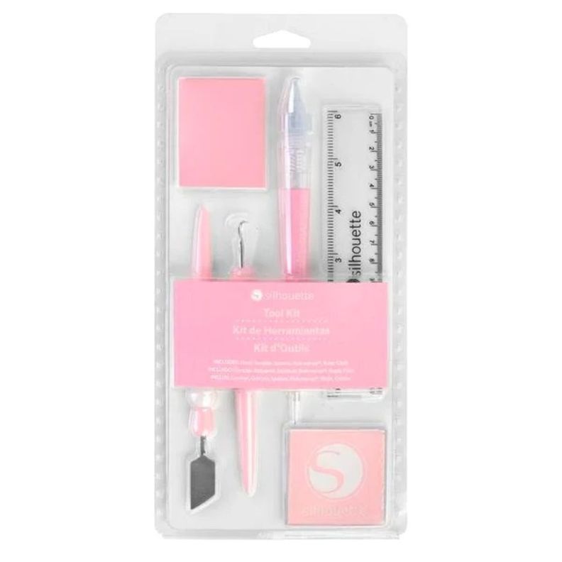 Kit de Herramientas Rosado Silhouette