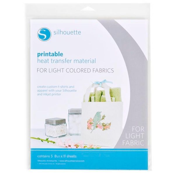 Material Termotransferible Telas Claras Silhouette Surtido