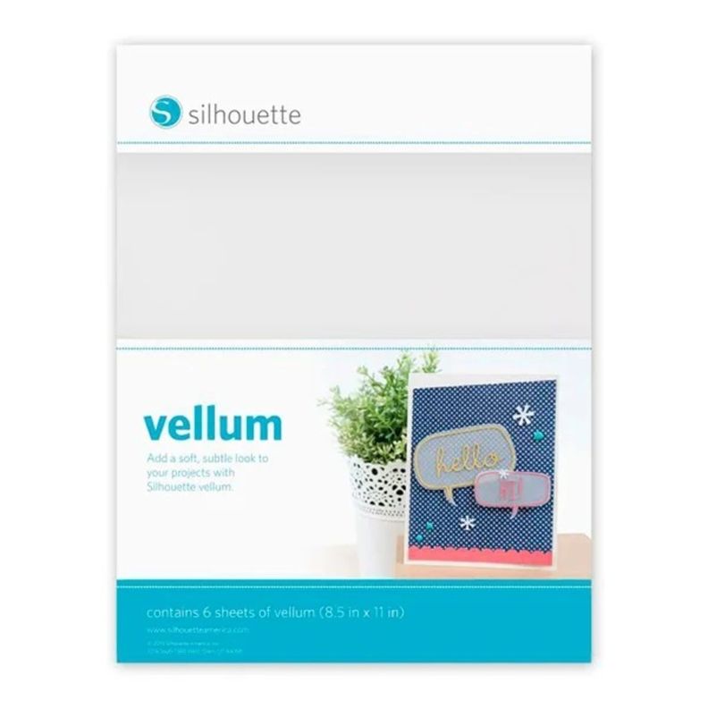 Papel Vellum Multicolor Silhouette Surtido