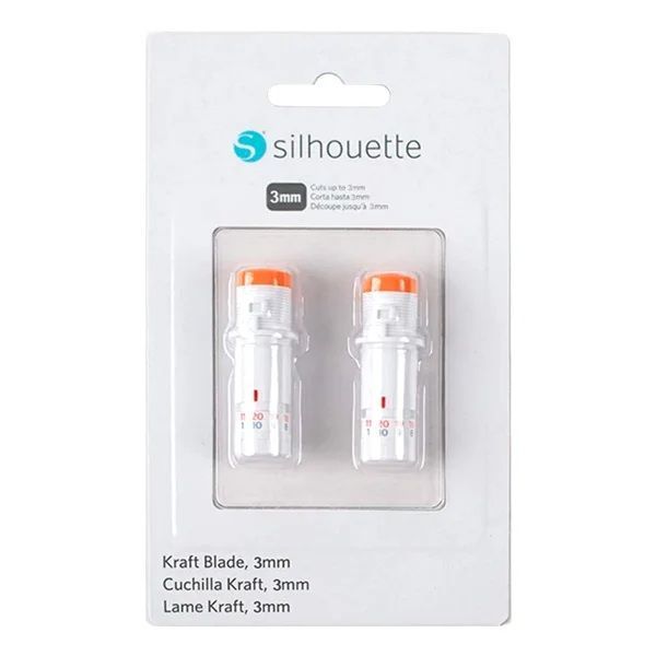Cuchilla Kraft de 3mm para Cameo 4 Silhouette Blanco