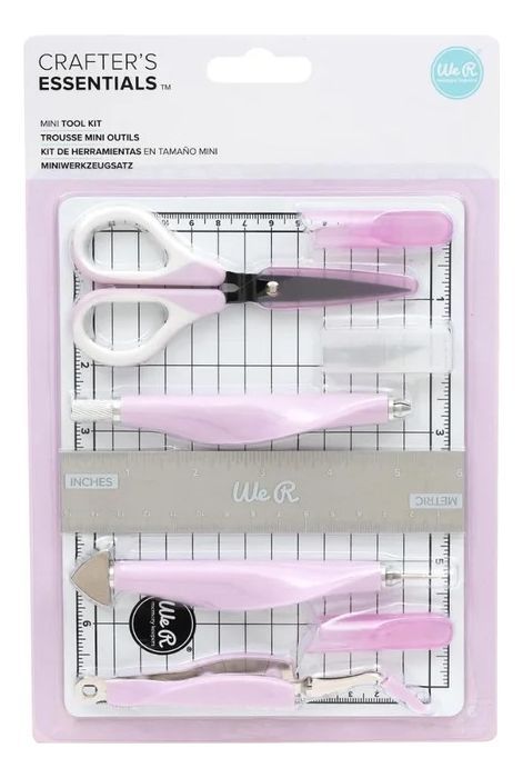 Mini Kit De Herramientas Rosa Rosado Claro