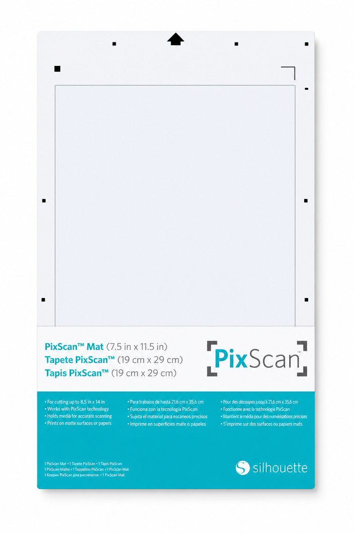 Base De Corte Silhouette Para Portrait - Pixscantm Blanco
