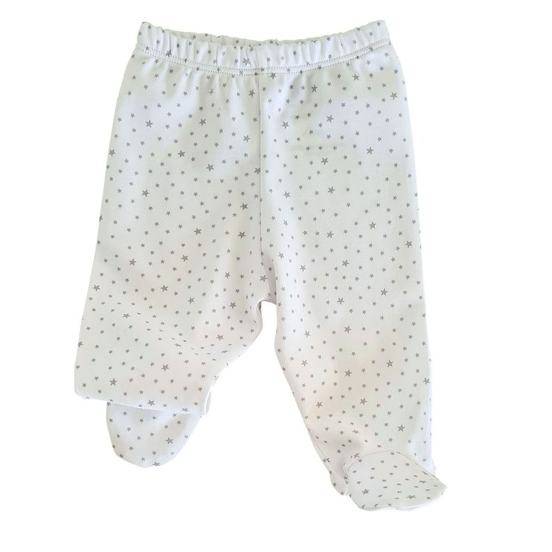 PANTALON CON PIE ESTRELLAS RN -0