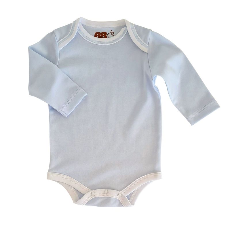BODY CELESTE MANGA LARGA 6-9 MESES-0