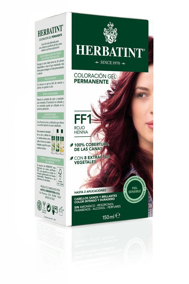 Tintura Permanente Natural - FF1 Rojo Henna-0